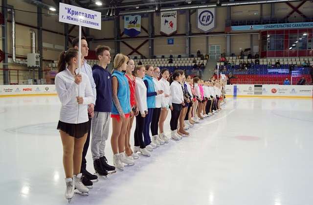 Figure skating competition backed by Gazprom Dobycha Shelf Yuzhno-Sakhalinsk held in Sakhalin Region