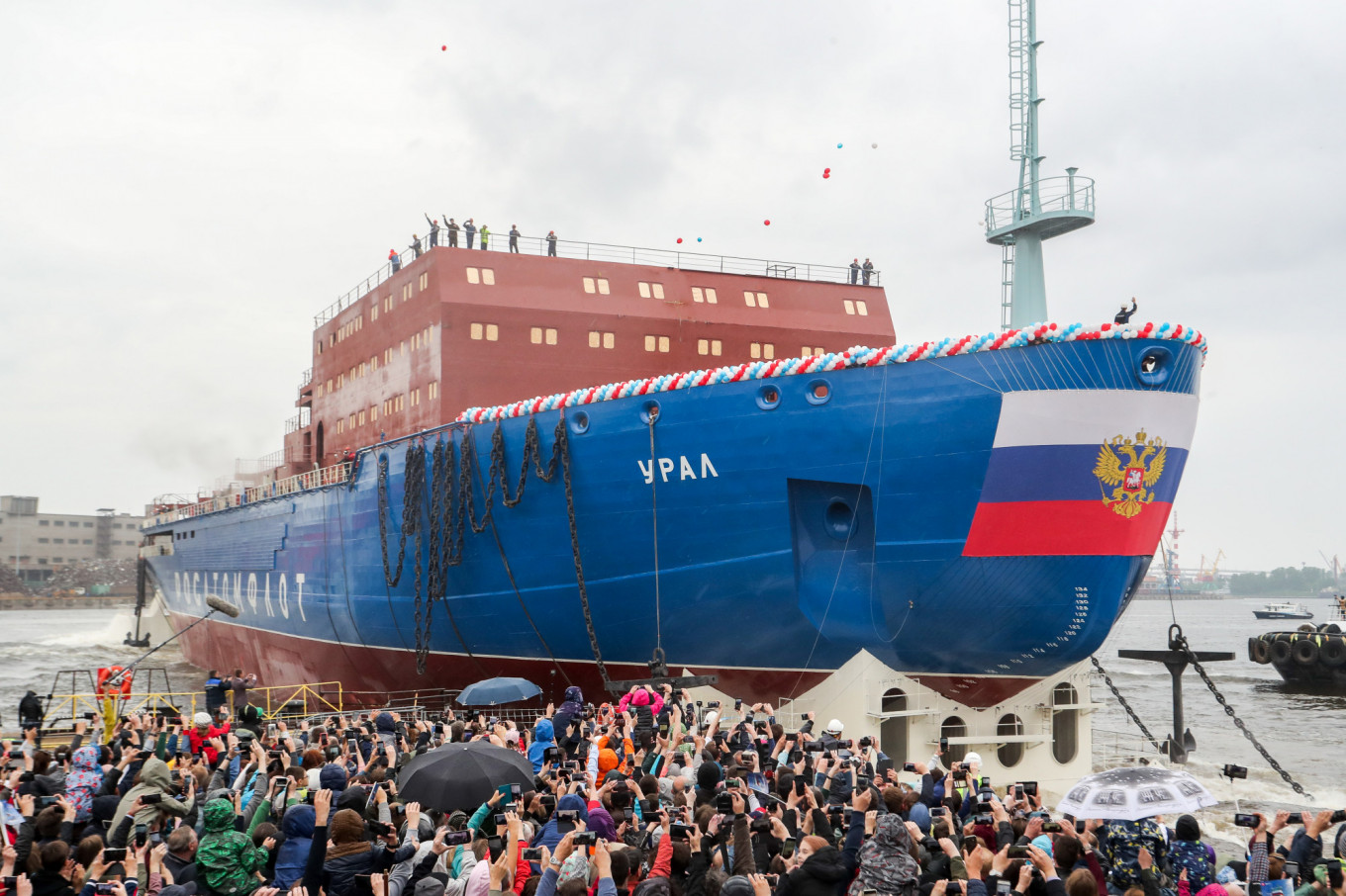 Russia Launches Nuclear Icebreaker as It Eyes Arctic Future