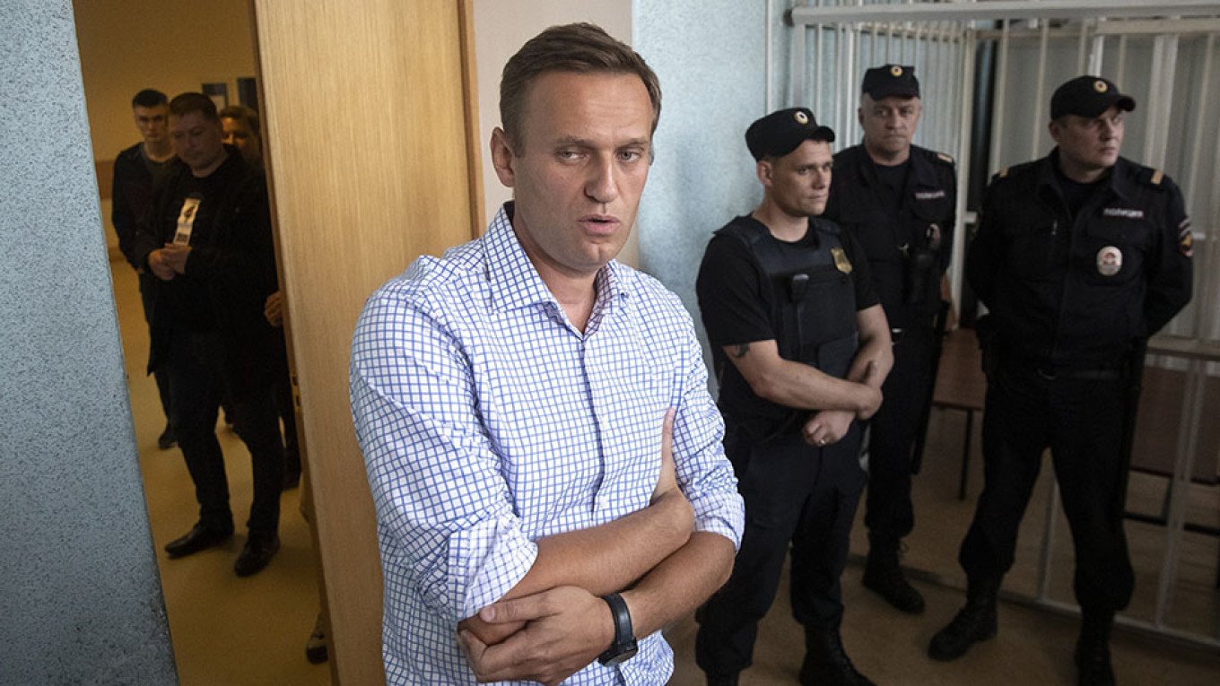Kremlin Critic Navalny Is Jailed for 10 Days