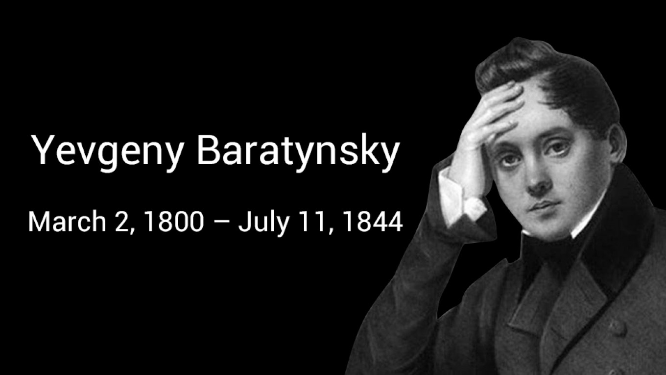 On This Day in 1844 Poet Yevgeny Baratynsky Died