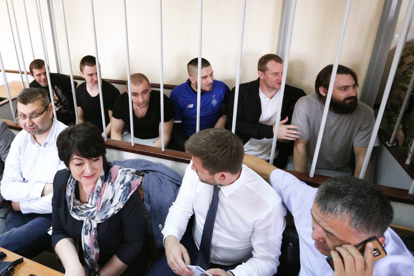 Russian Court Extends Arrest of Detained Ukrainian Sailors