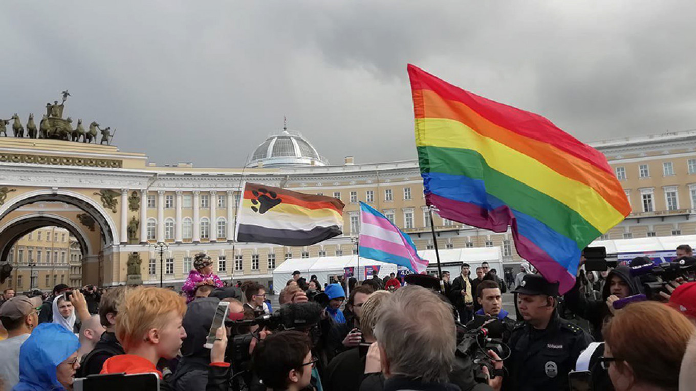 LGBT Activists Detained at St. Petersburg Pride Event