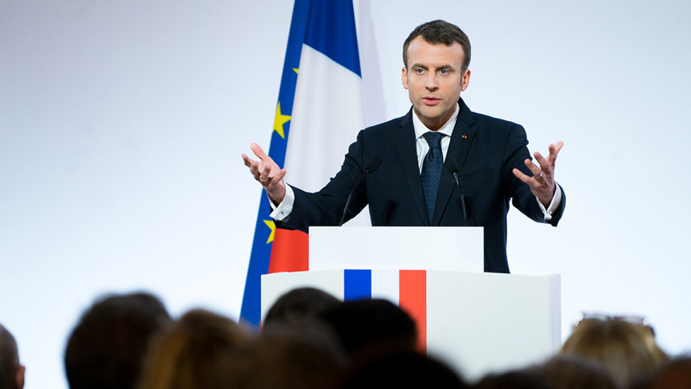 Russian Isolation Would Be Europe’s ‘Profound Error,’ France’s Macron Says
