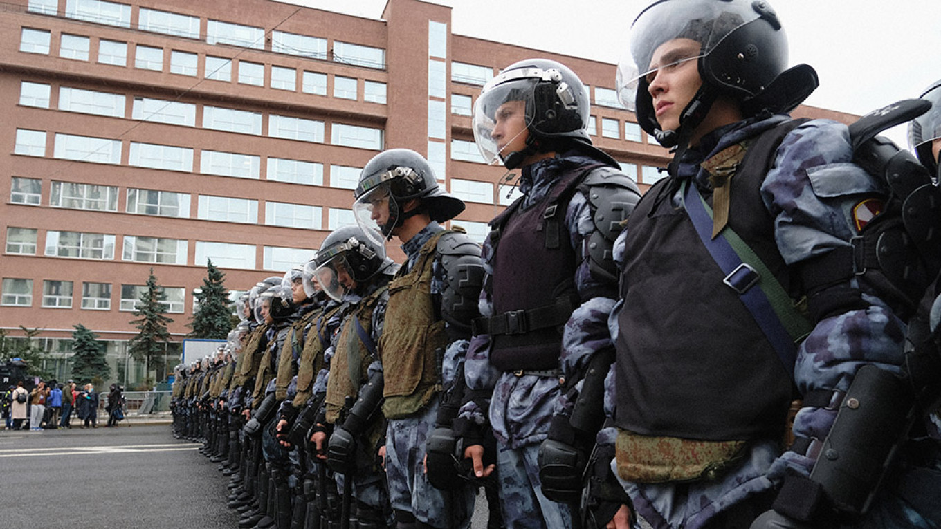 Russian Officials Condemn Police Violence During Moscow Protests