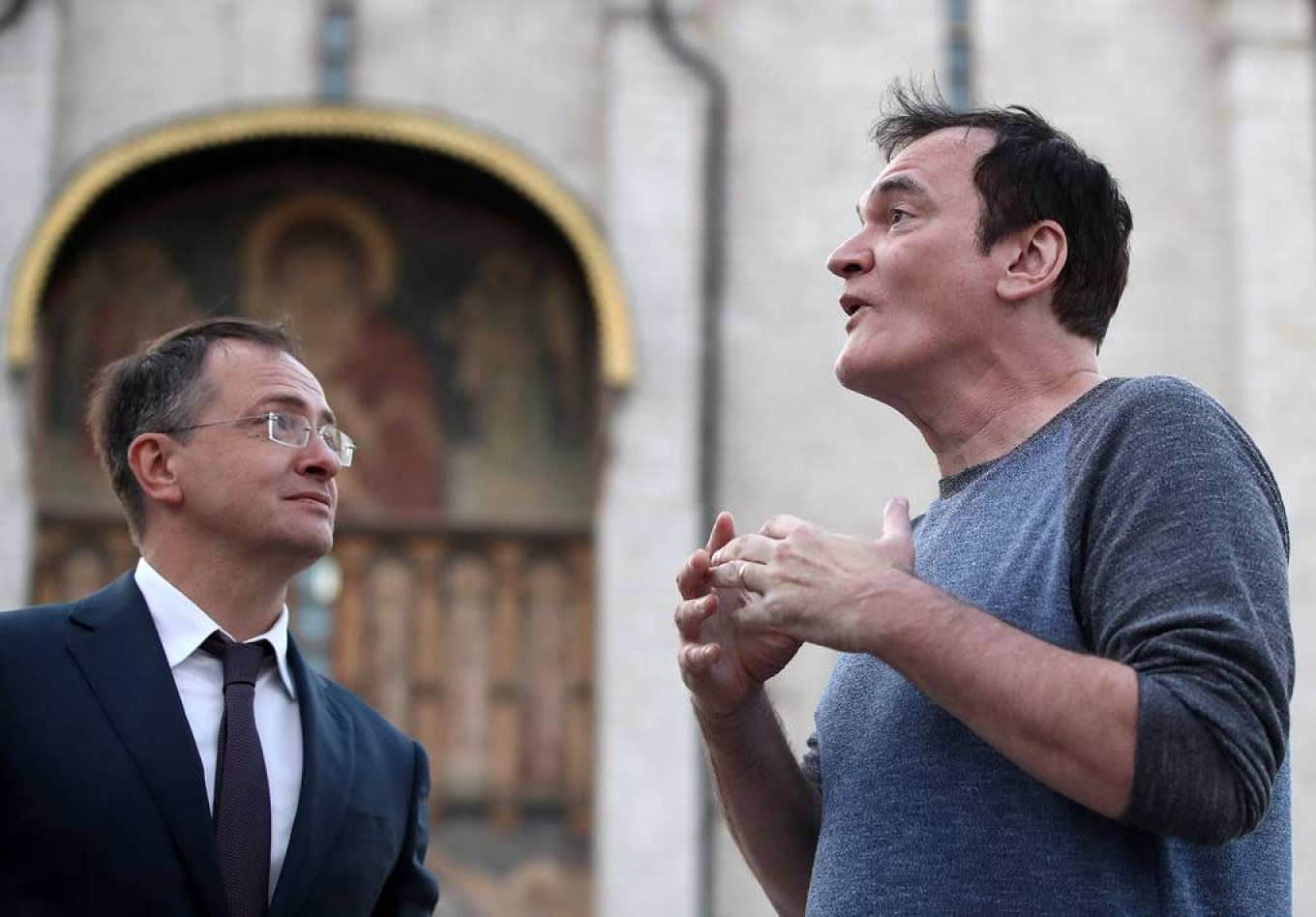Tarantino ‘Shocked By Moscow’ in First Visit to Russia Since 2004