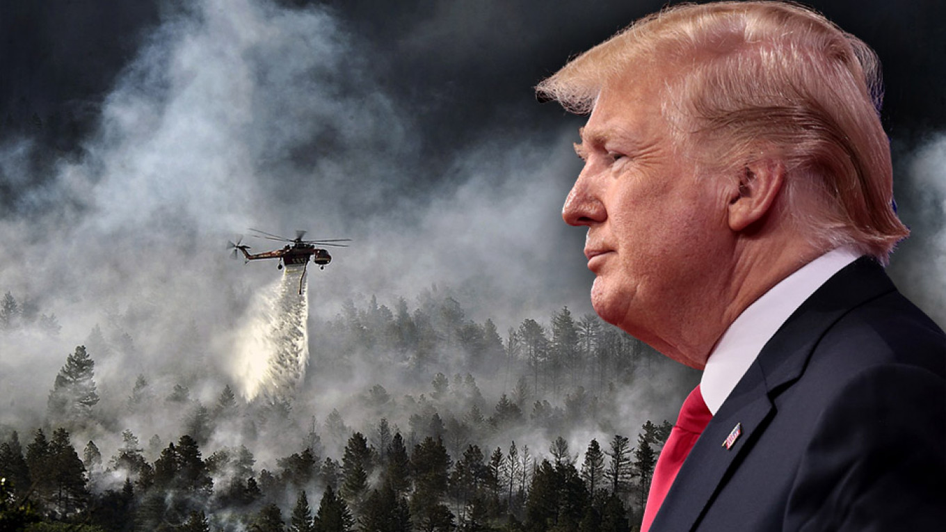 Trump Offers Putin Help With Siberian Wildfires