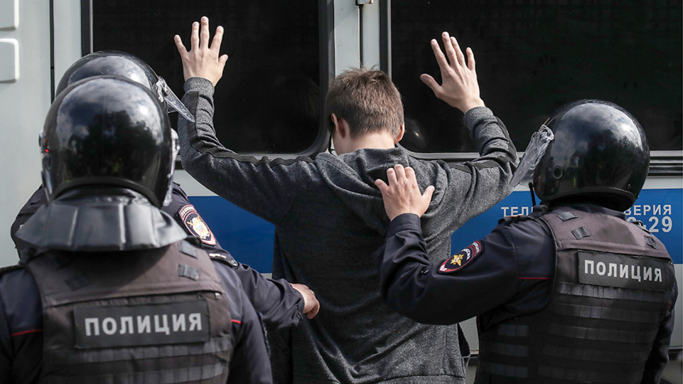 Who Are the 10 Russians Risking Prison Time for Opposition Protests?