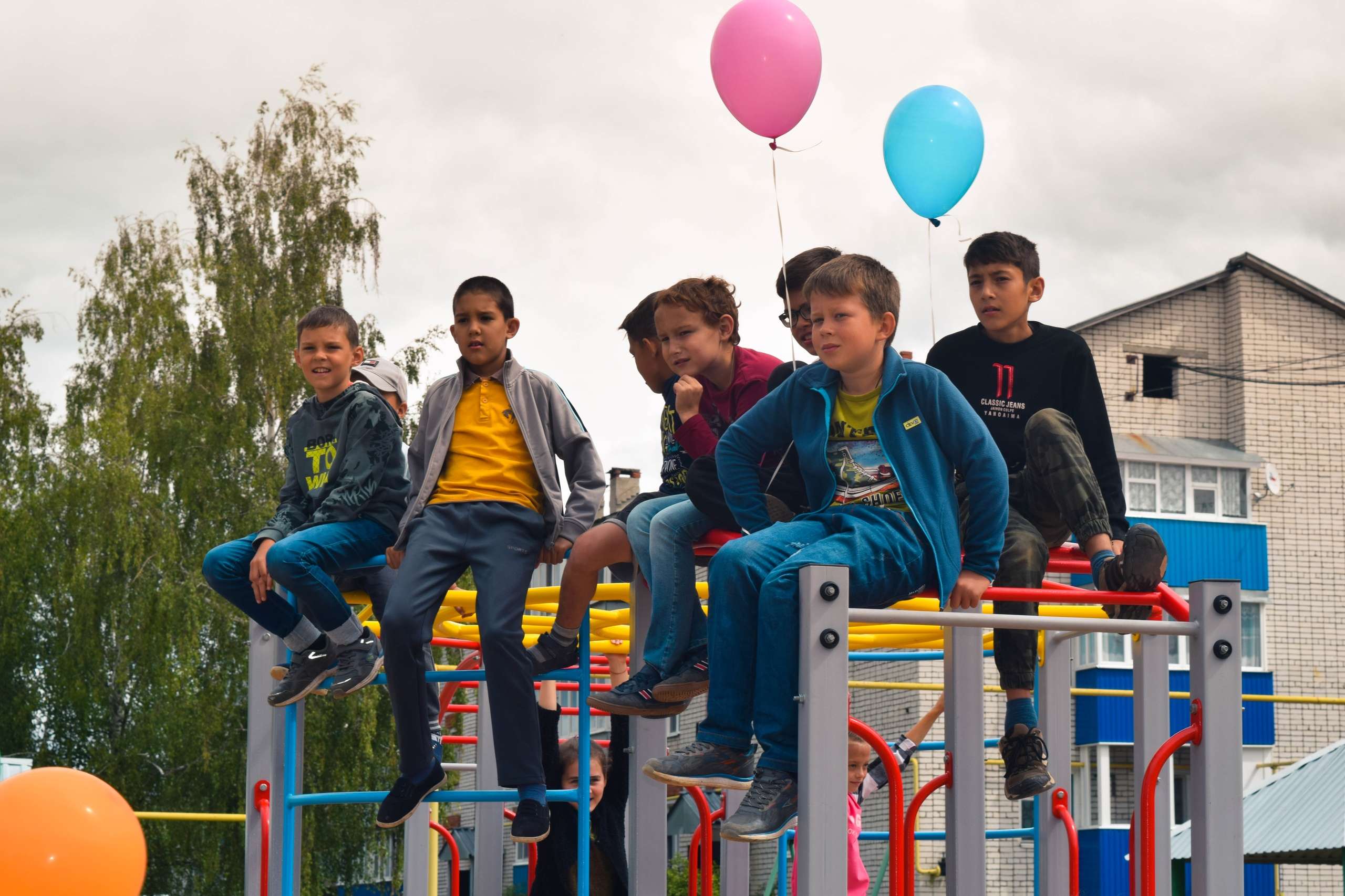 Gazprom Transgaz Nizhny Novgorod builds children’s playground in Morki settlement