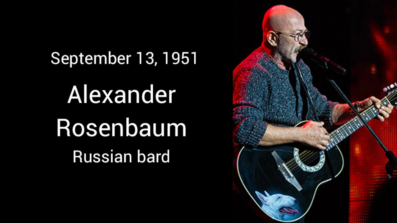 On This Day Alexander Rosenbaum Was Born