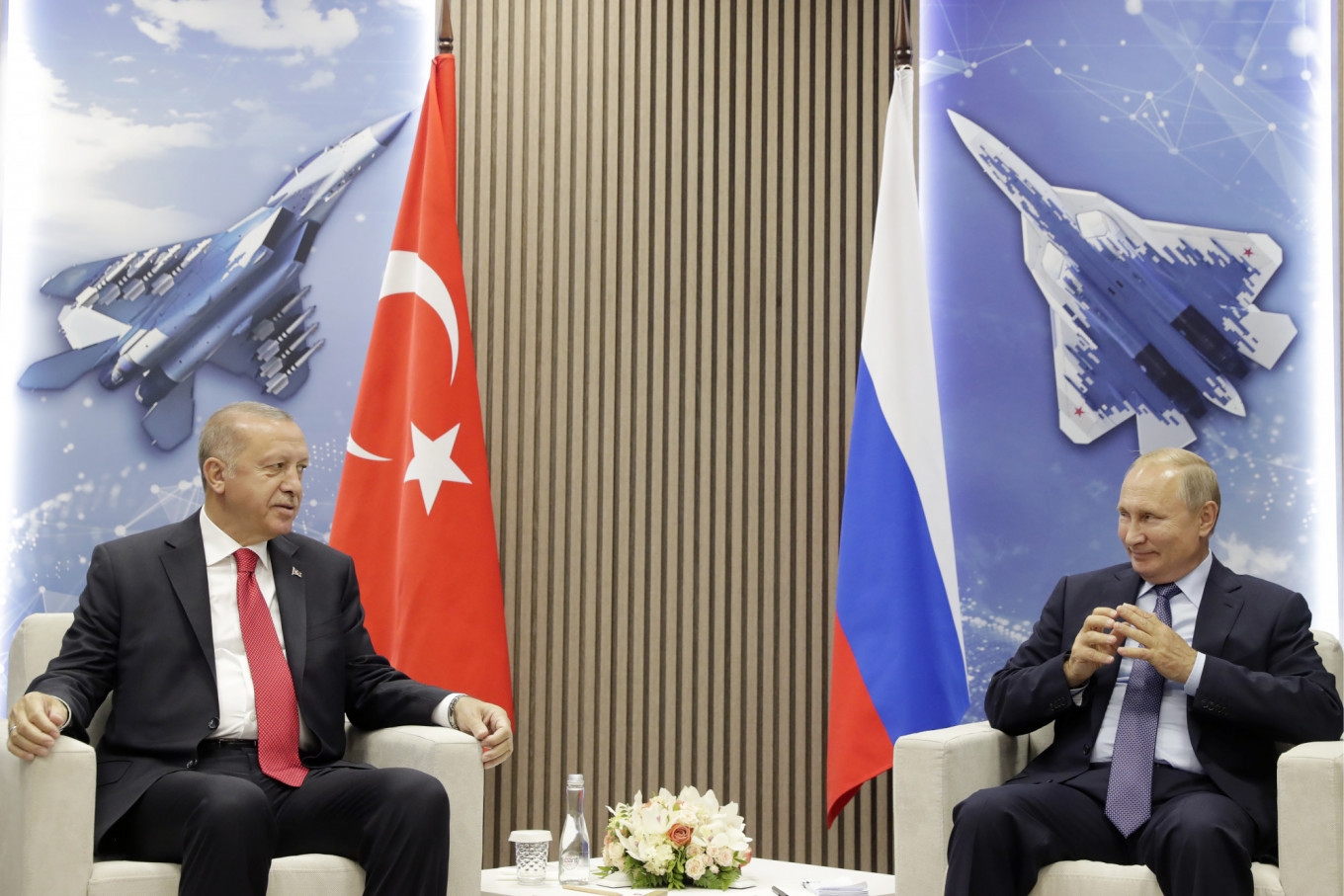 Russia, Turkey Agree Steps to Tackle Militants in Syria’s Idlib, Putin Says