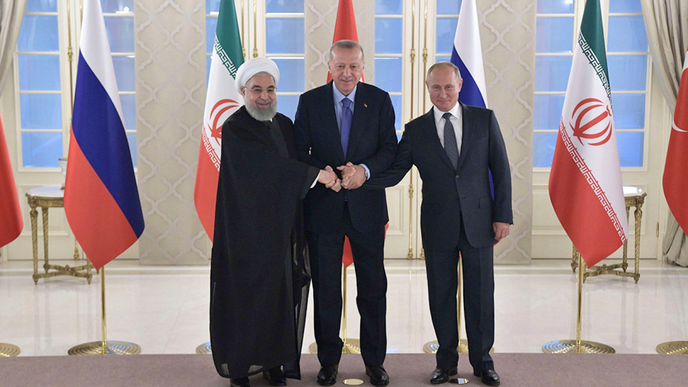 Russia, Turkey, Iran Agree Steps to Ease Tensions in Syria’s Idlib Despite Lingering Differences