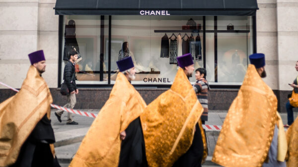 Russian Priests Hit the Streets in St