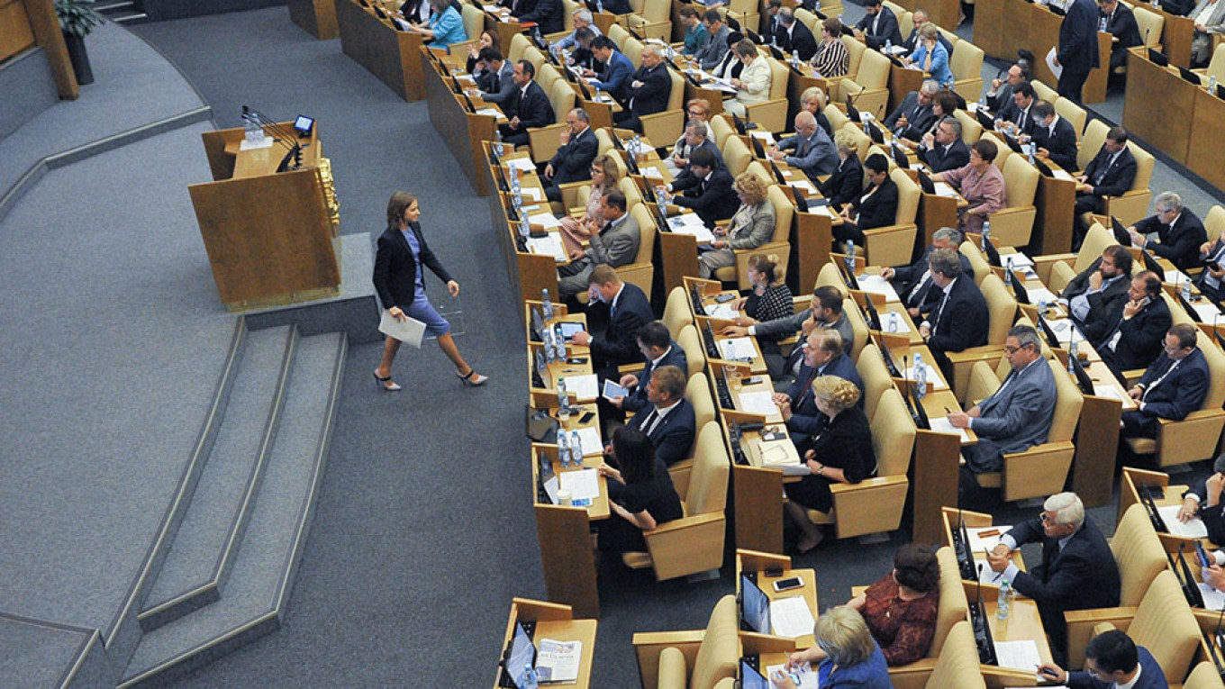 Russians Don’t Believe There Is a Shortage of Women Politicians, Poll Says