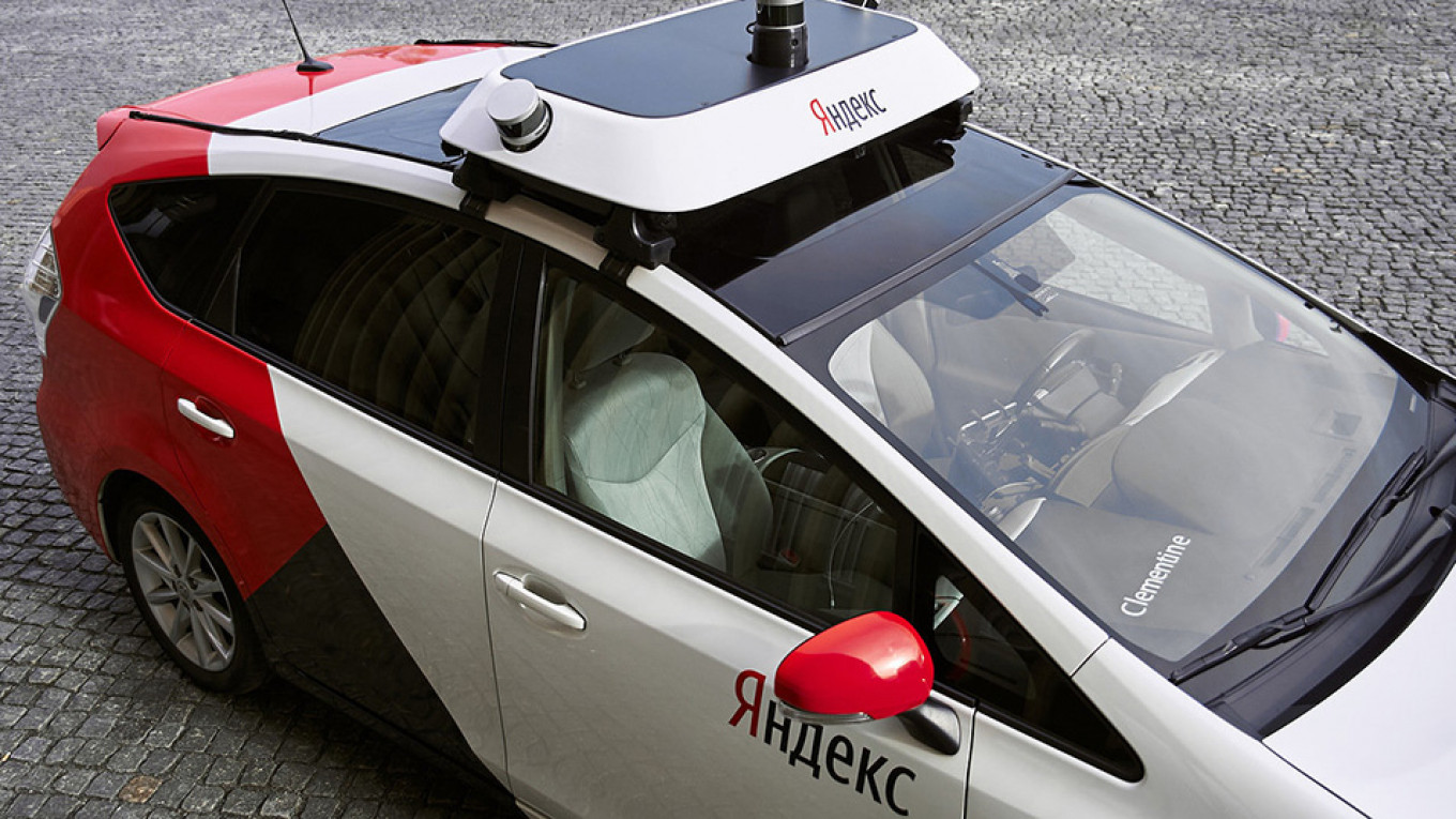 Russia’s Yandex to Test Driverless Cars in U.S. Starting Next Summer