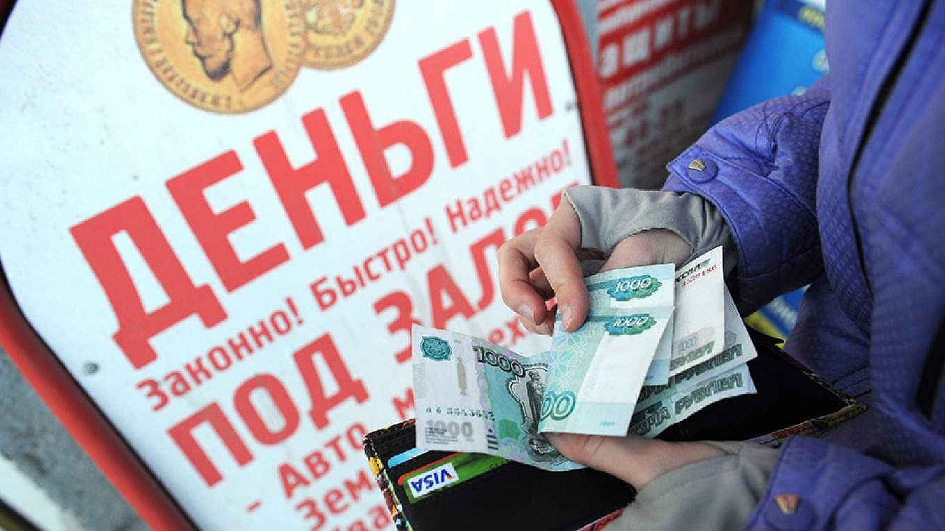 A Million Russians Close to Bankruptcy