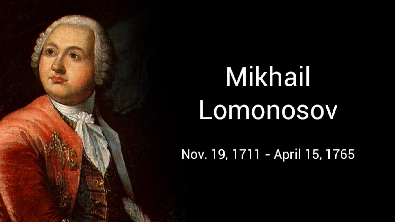 On This Day in 1711 Mikhail Lomonosov Was Born
