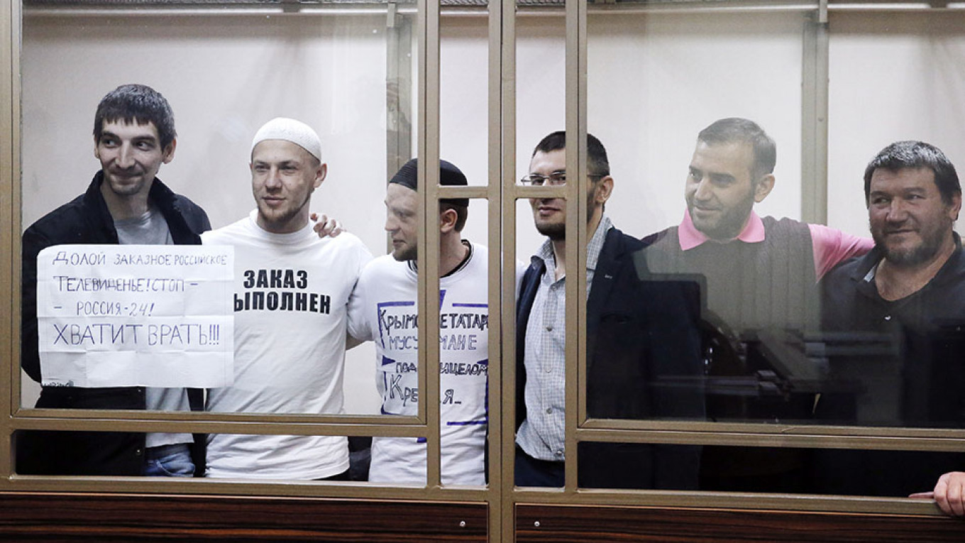 Russia Jails 6 Crimean Tatar Activists for Terrorism, Sparking Condemnation