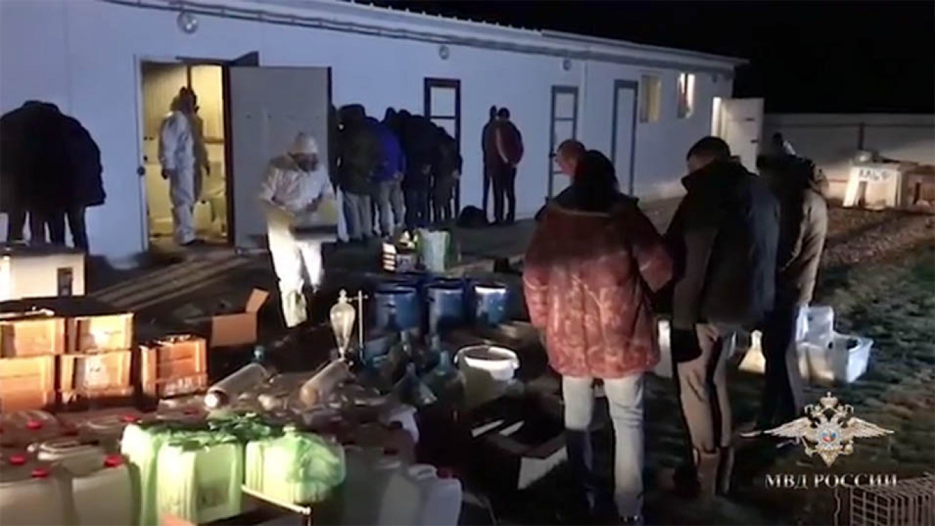 Russia’s Largest Drug Lab Busted