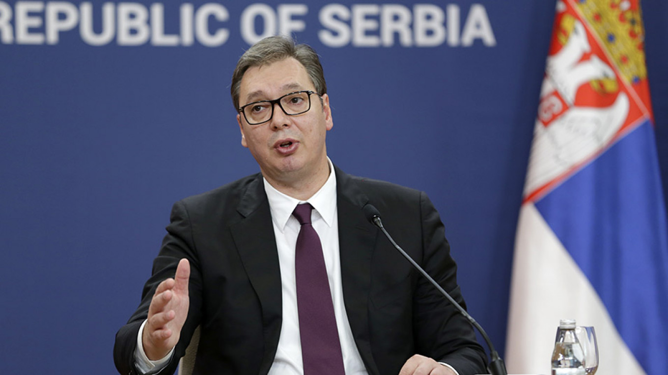 Serbia’s President Accuses Russia of Spying
