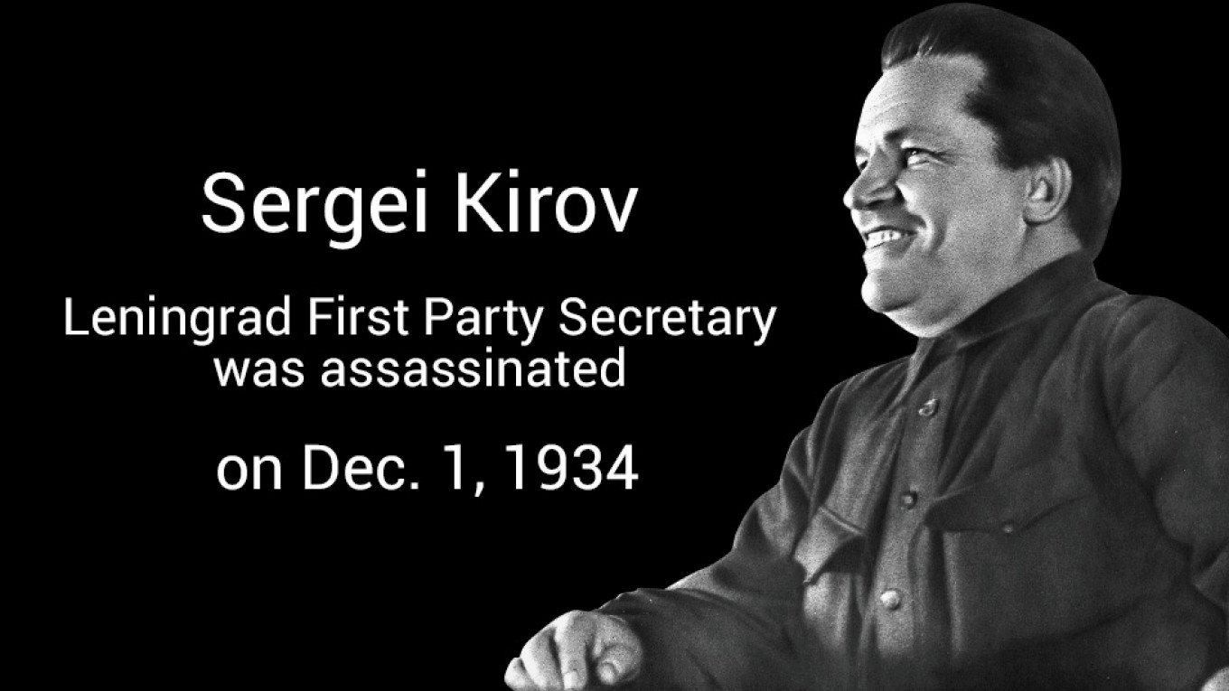 On This Day in 1934 Sergei Kirov Was Killed