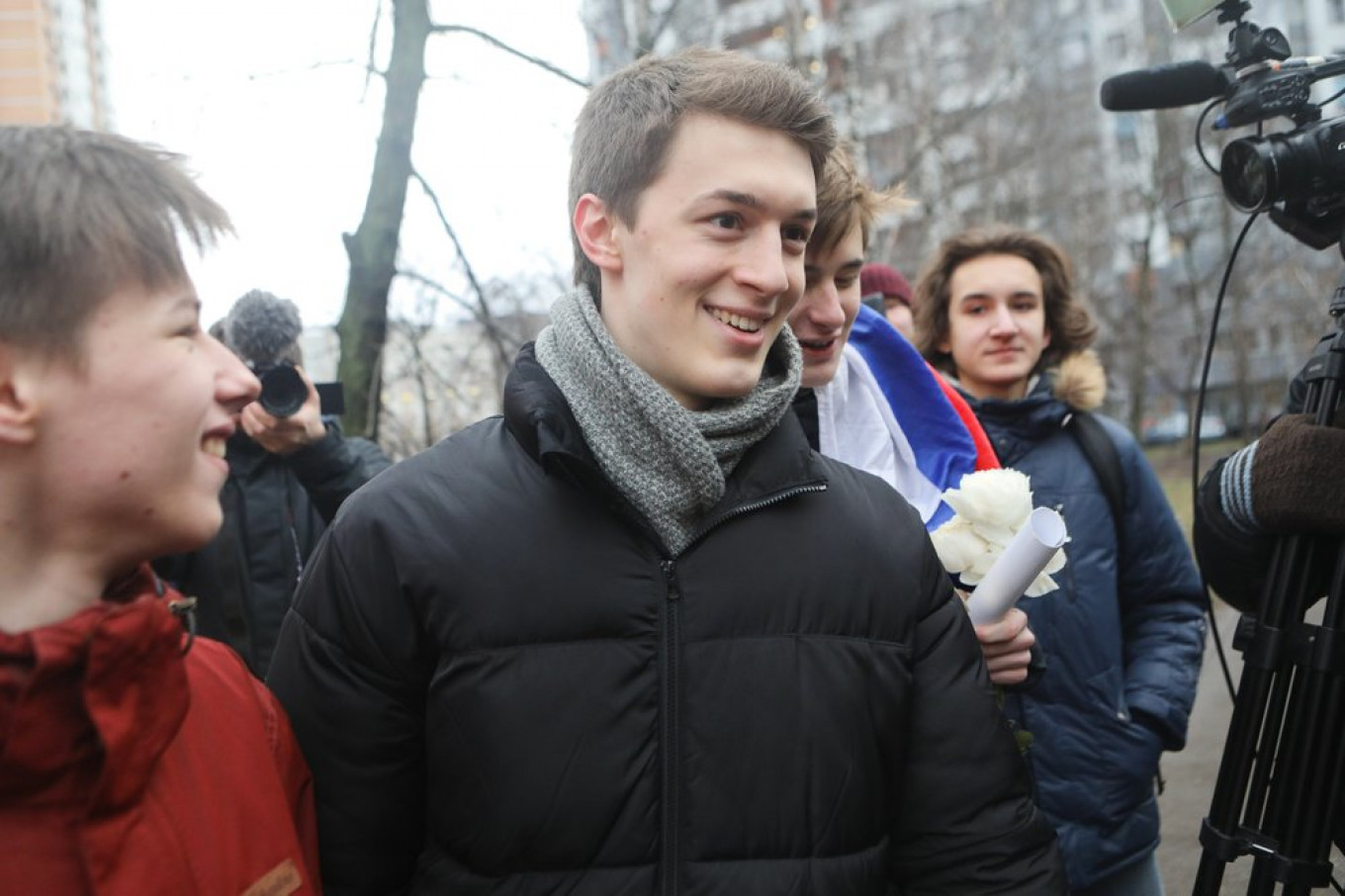 Russia Hands Student Protester Zhukov Suspended Sentence After Outcry