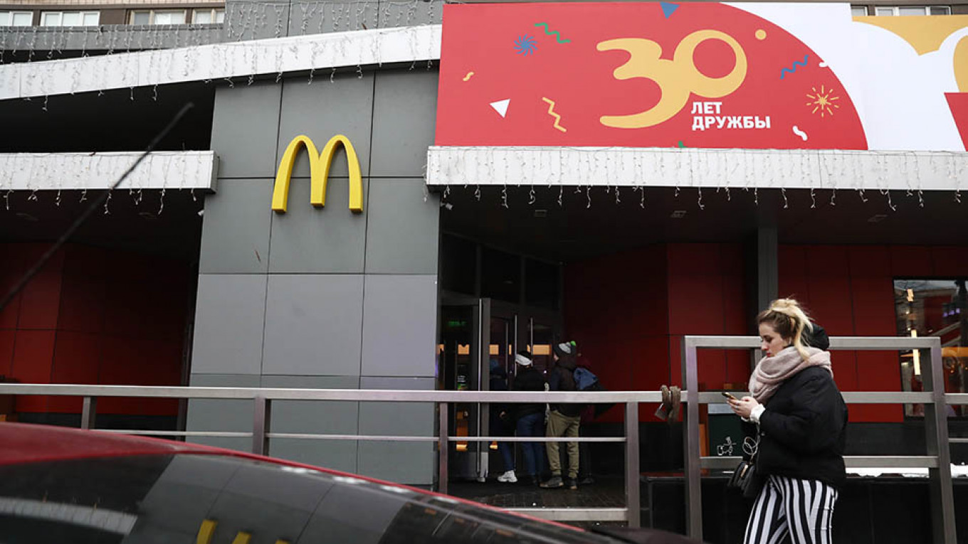 Coronavirus Forces McDonald’s to Cancel Moscow Birthday Plans