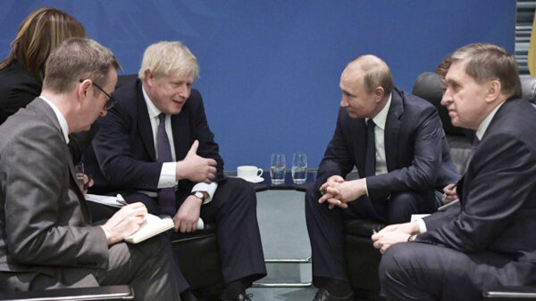 No Normalization in Relations Yet, UK PM Johnson Tells Russia’s Putin