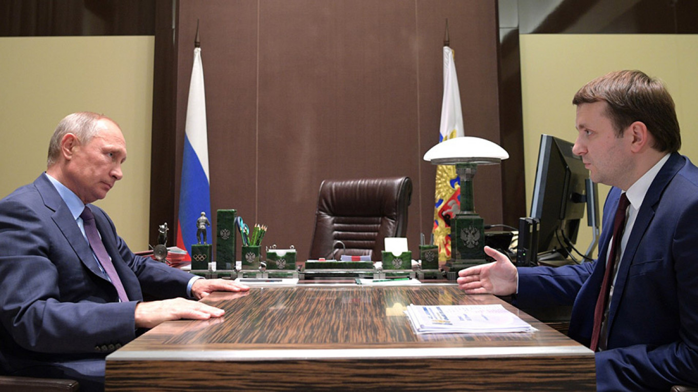 Putin Appoints Former Economy Minister Maxim Oreshkin as Adviser
