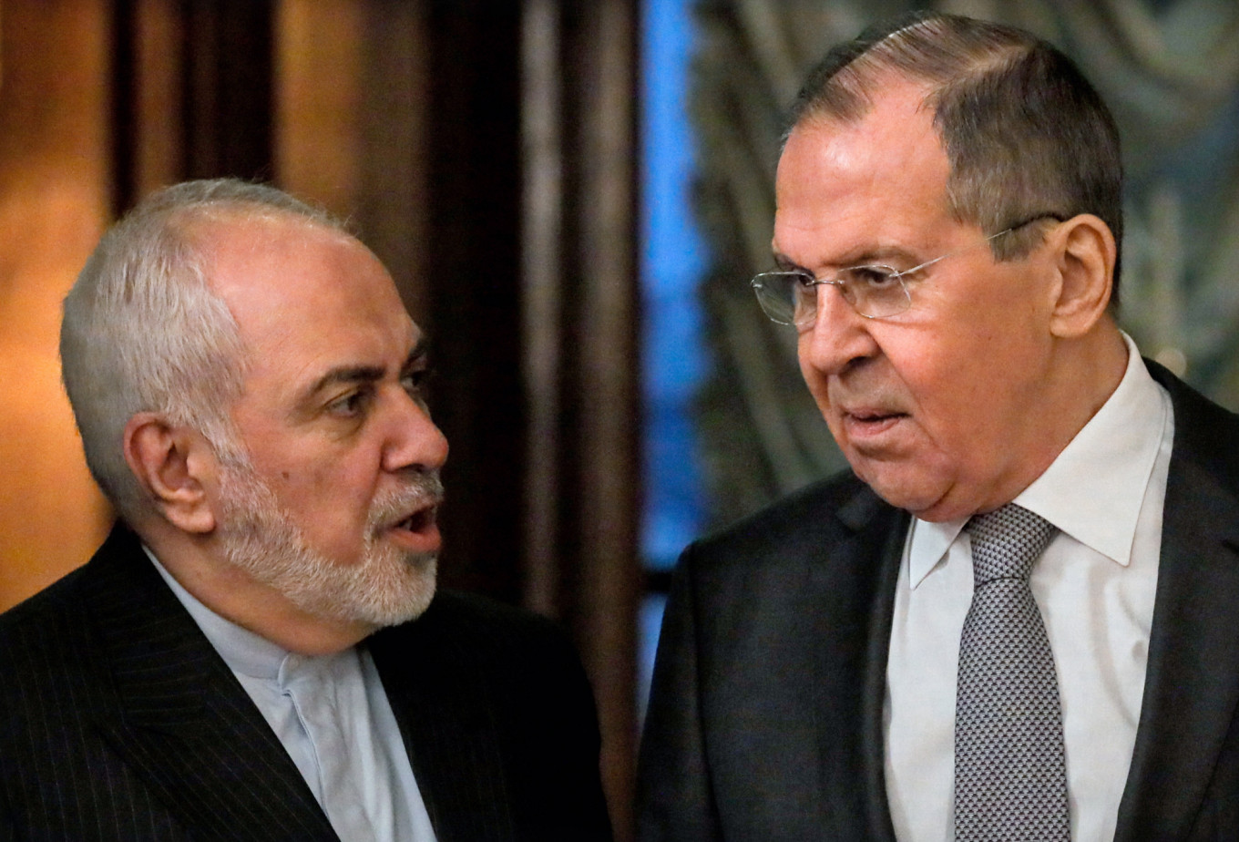 Russia’s Lavrov, Iran’s Zarif Discuss Soleimani Killing