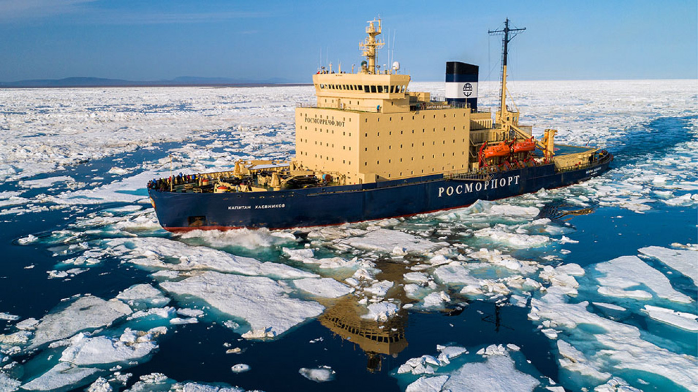Russia’s Nuclear-Powered Icebreaker Escorts Up 54% in 2019