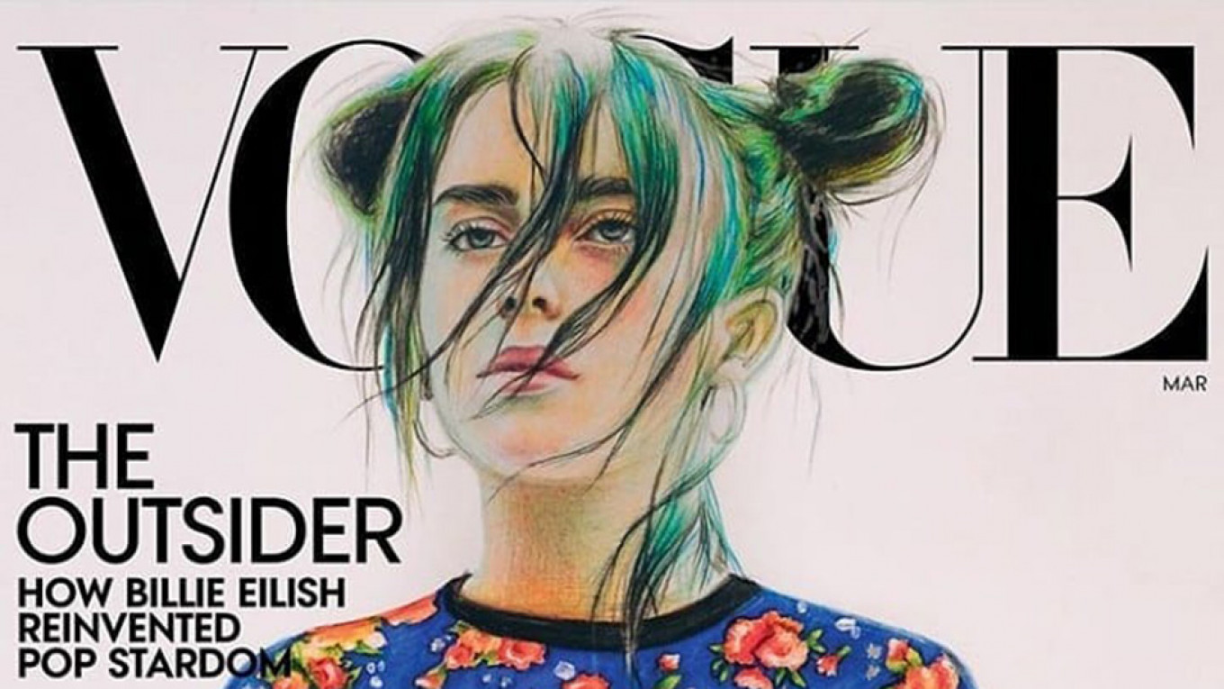 16-Year-Old Russian Artist Lands Vogue Cover With Billie Eilish Drawing