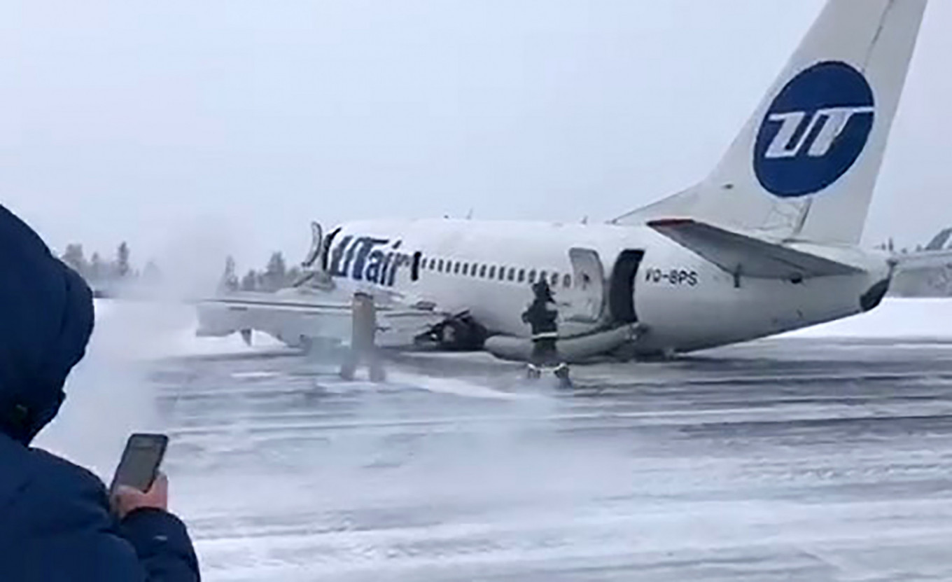 Boeing Plane Makes Hard Landing in Northwest Russia, No Injuries