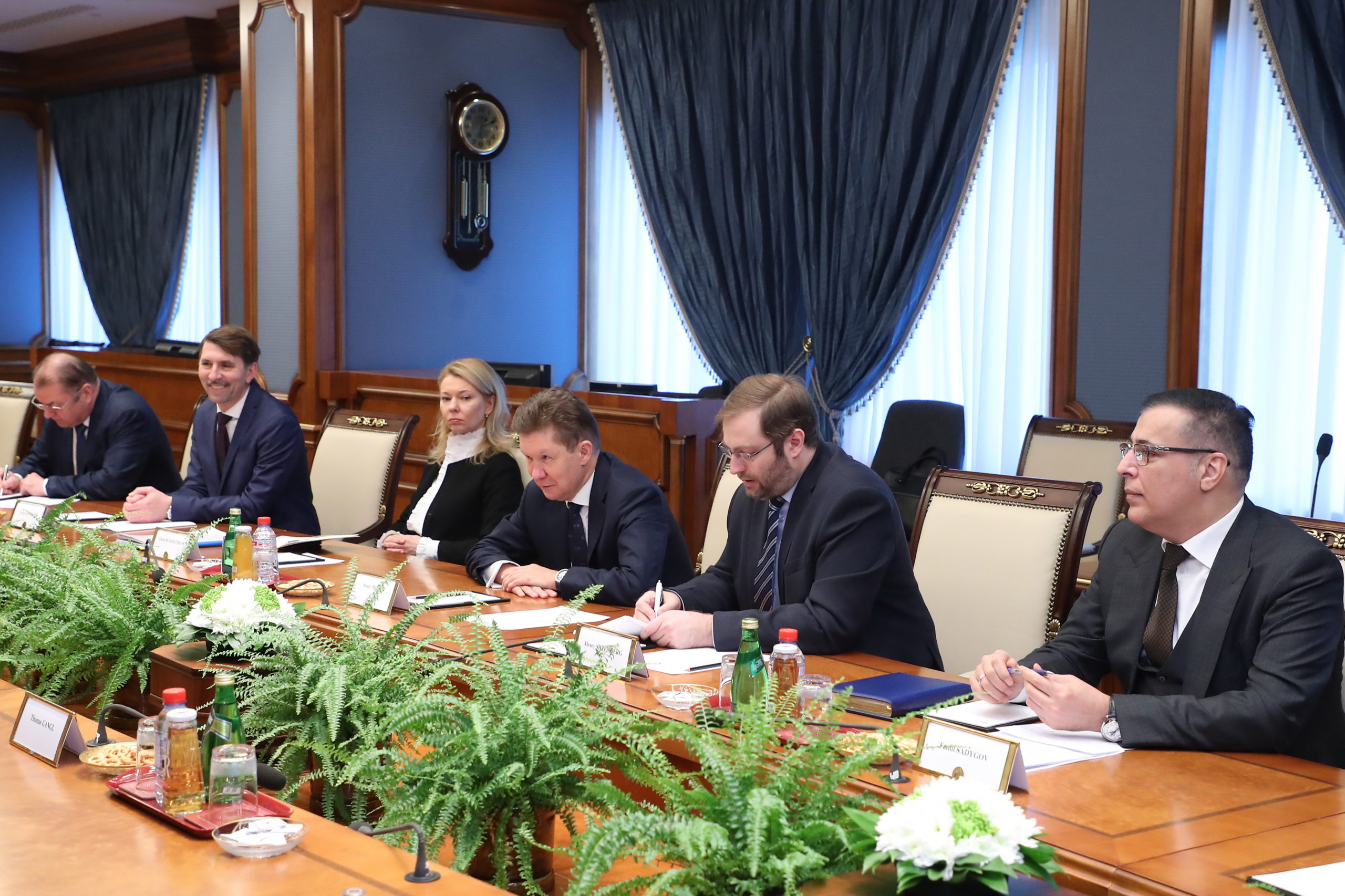 Gazprom and OMV discuss cooperation-related issues