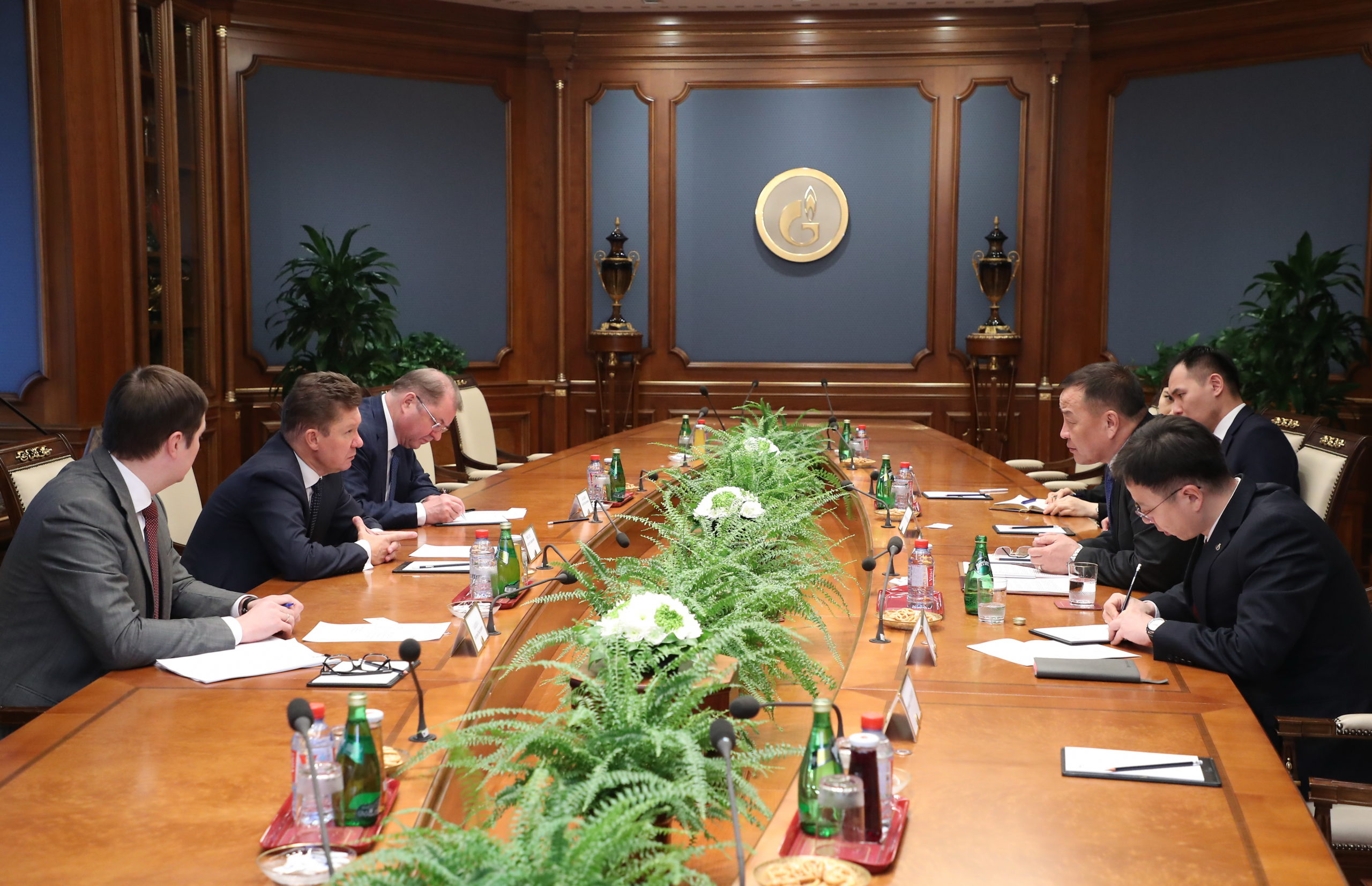 Working meeting held between Chairman of Gazprom Management Committee and Mongolia’s Ambassador