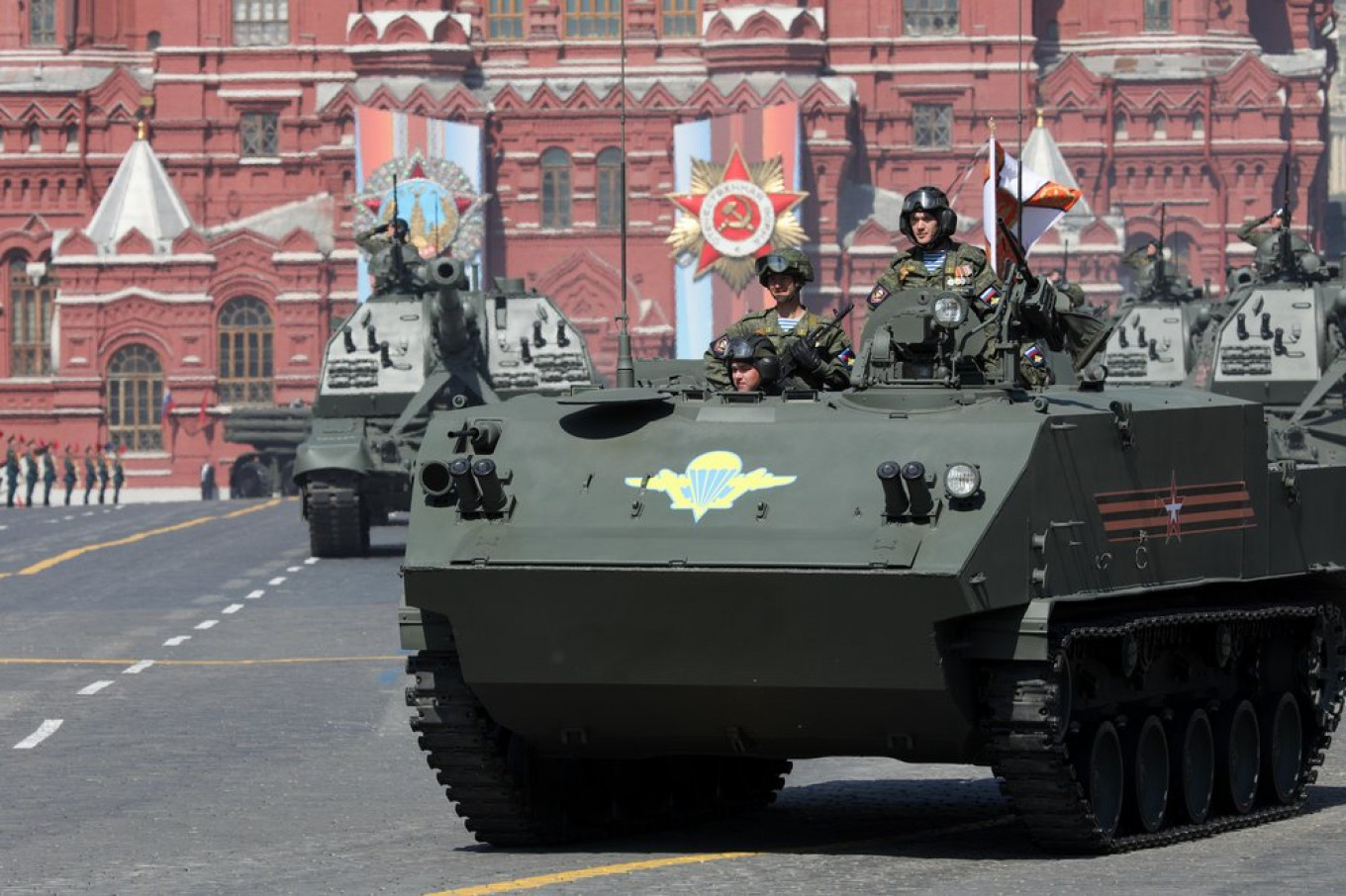 Russia Eyes Victory Day Parade With Empty Stands as Coronavirus Crisis Continues