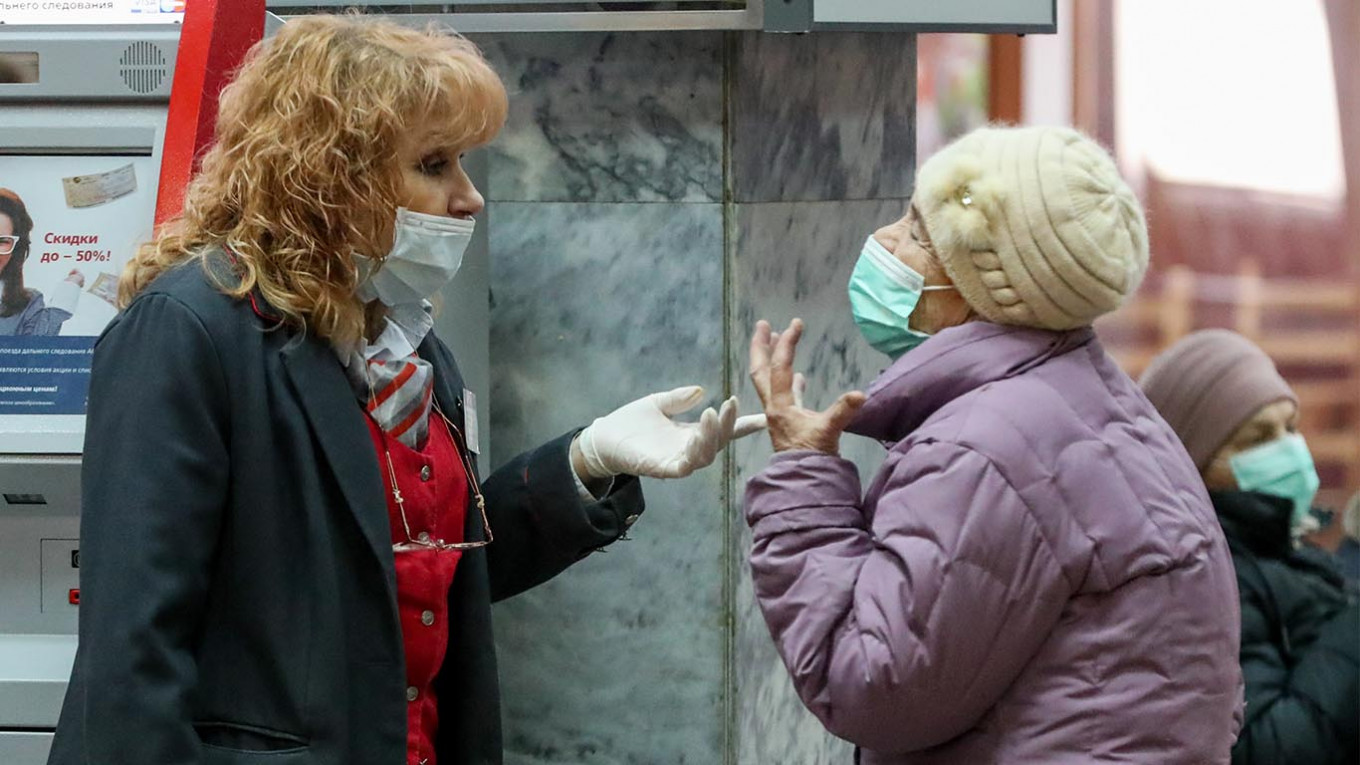 Russia’s Virus Cases Jump 29% Amid Crackdown