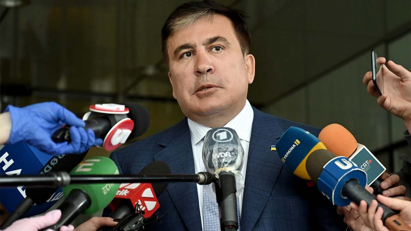 Former Georgian Leader Eyes Political Comeback in Ukraine