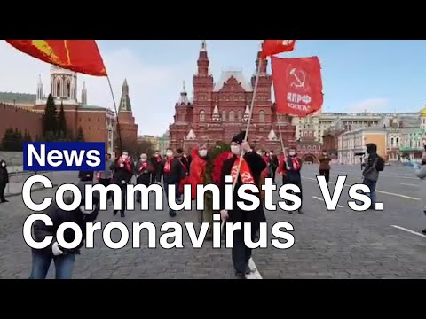 Russian Communists Celebrate Lenin’s Birthday on Red Square Despite Lockdown