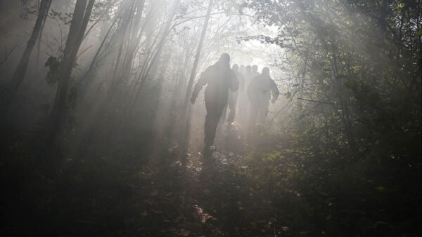 Russian Family Takes Shelter From Coronavirus In the Woods