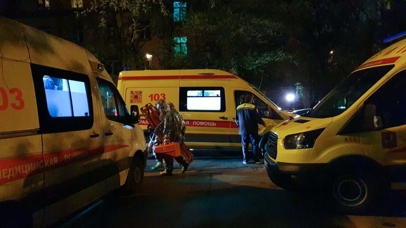 Fire at Moscow Coronavirus Hospital Kills One