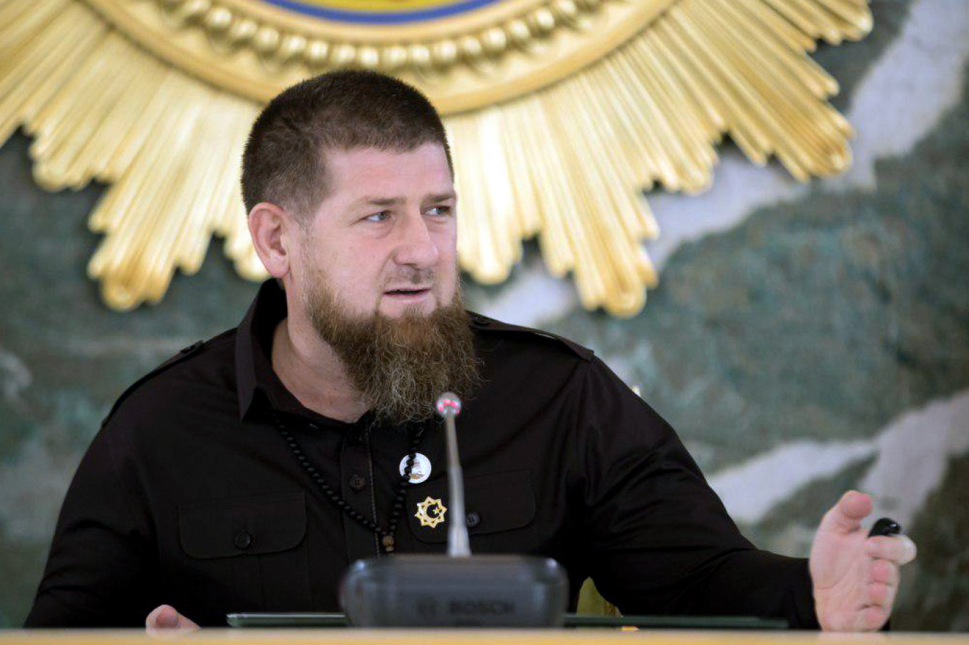 ‘I Am Healthy,’ Chechen Chief Says After Virus Hospitalization Rumors