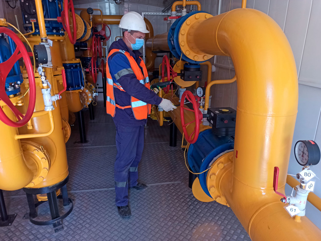 Gas supplied to boiler house in Bolshoy Kamen PDA for start-up and commissioning purposes