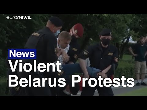 Belarus Protests Turn Violent as Opposition Candidates Barred from Elections