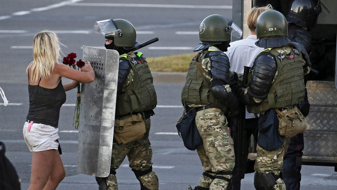 Russian Media Responds to Belarus Protest Crackdown