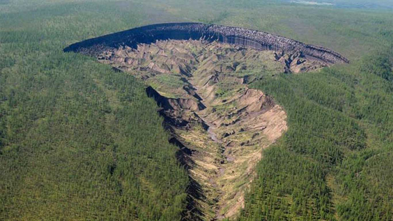 Siberia’s ‘Gateway to the Underworld’ Expands Amid Record-Smashing Heat Wave