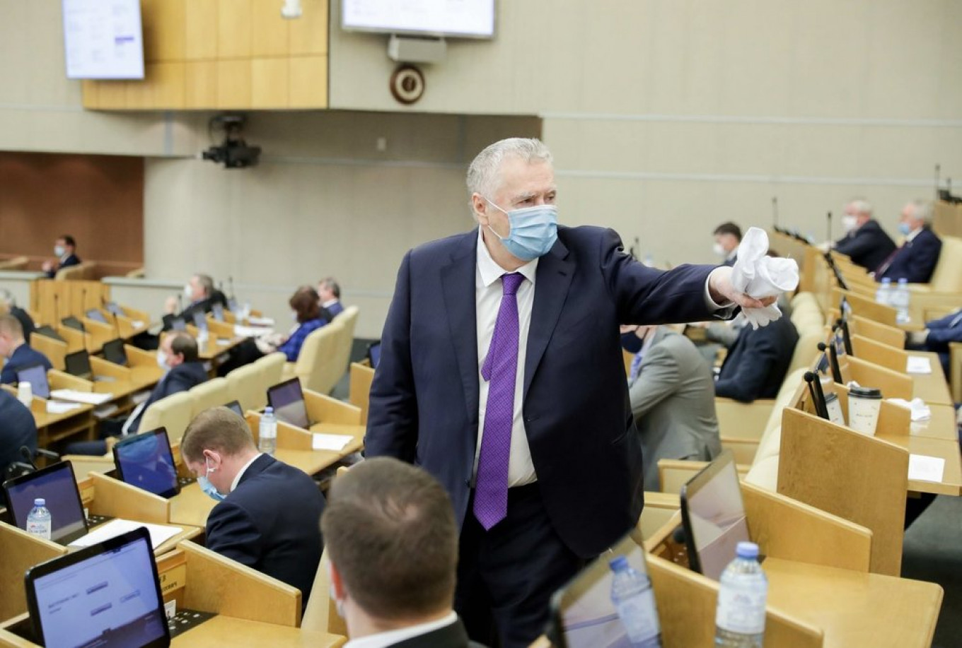 10 Russian Lawmakers Hospitalized With Coronavirus
