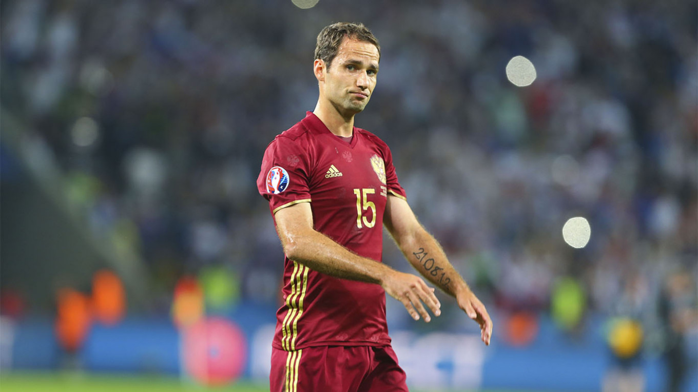 Ex-Russia Football Captain Shirokov Charged With Punching Ref