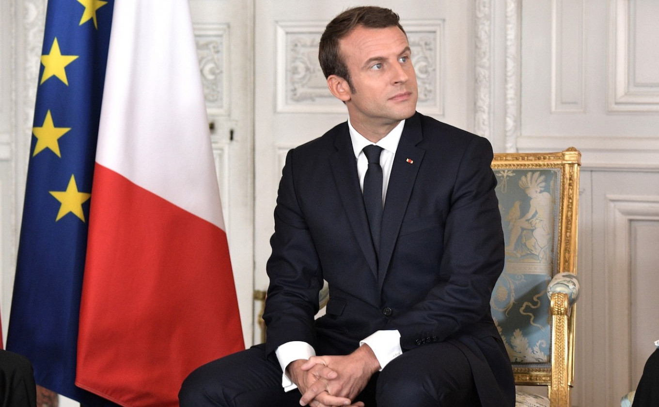 Macron Promises Help in Talks With Belarus Opposition Leader