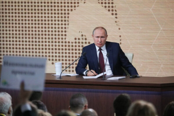 Putin Cancels Annual Q&A Marathon Due to Coronavirus