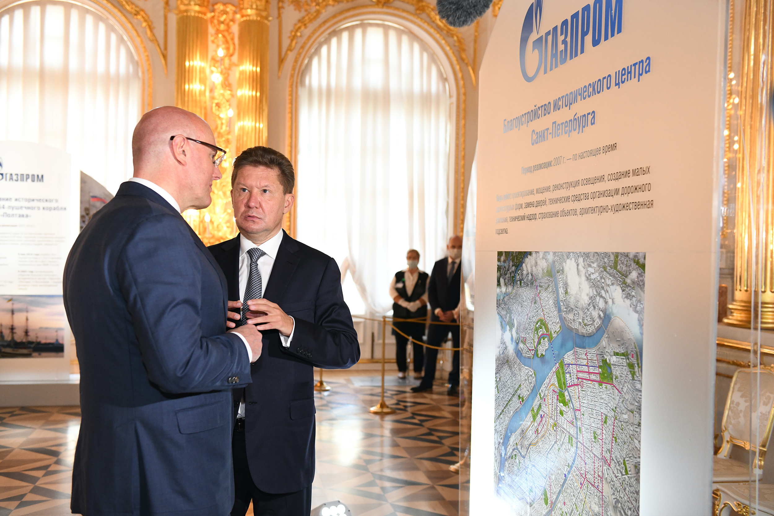 Gazprom’s projects for preserving cultural heritage and developing St. Petersburg receive high praise from Russian Government